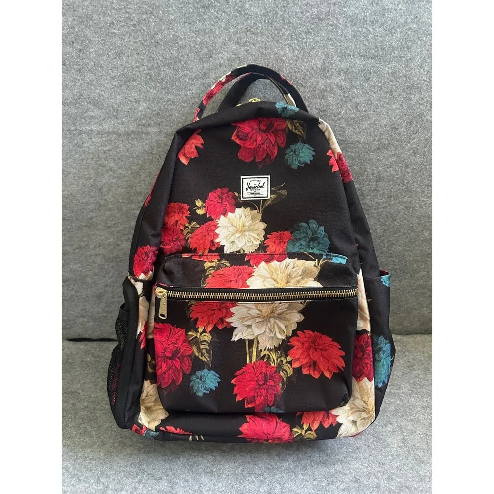 Herschel Supply Co Baby Nova Sprout Diaper Bag Backpack Winter‎ Flora with Mat